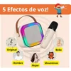 Micrófonos x2 Inalámbricos Con Parlante Bluetooth Karaoke Sd Portátil - Image 5