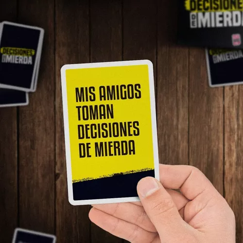 Juego De Cartas Decisiones De Mierda - Adultos - Image 2