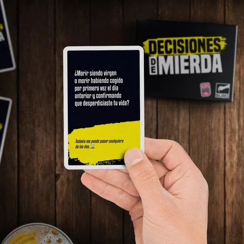 Juego De Cartas Decisiones De Mierda - Adultos - Image 3
