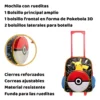Mochila Carro Escolar 17" Pikachu Pokemon - Image 2