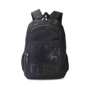 Mochila PortaNotebook Wanderlust Negra 47 cm
