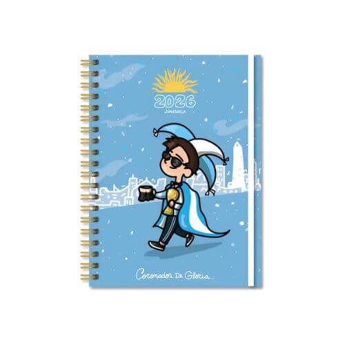 Agenda 2026 - Juanszela - 15x21 "Mundial"