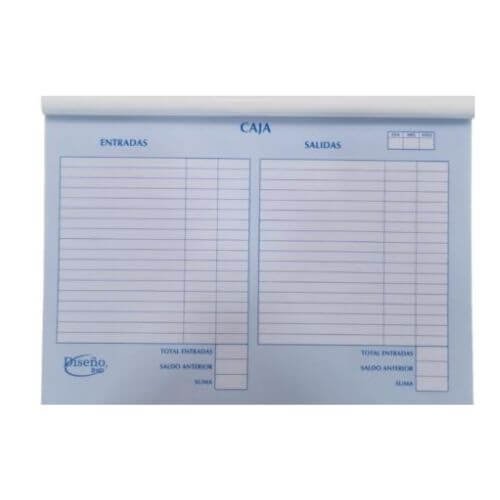 Talonario Diseño Planilla De Caja - Image 2