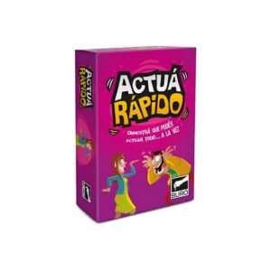 Juego De Cartas Actua Rapido