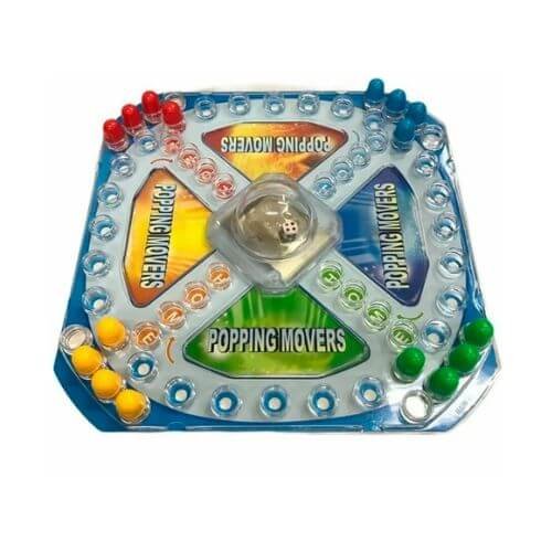 Juego De Mesa Ludo Matic Popping Movers - Image 2