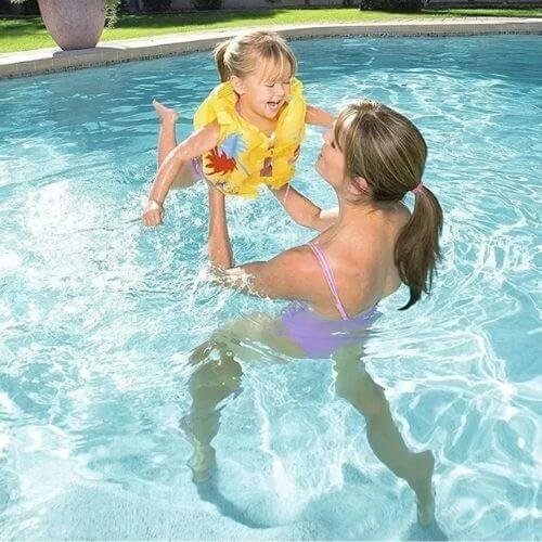 Chaleco Salvavidas Infantil Tropical Pileta Bestway - Image 3