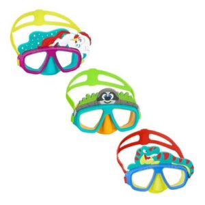 Máscara De Buceo Infantil Snorkel De Animalitos Bestway