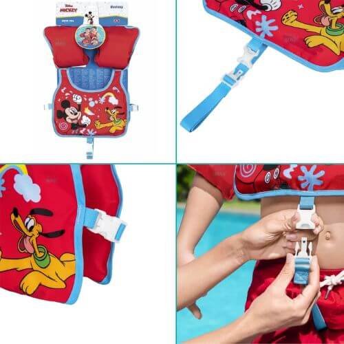 Chaleco Flotador Infantil Bestway Disney Mickey - Image 2