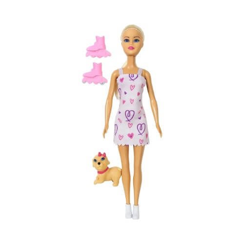 Muñeca Tiny Mascota Perrito Accesorios