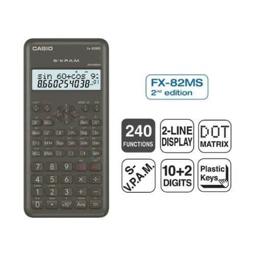 Calculadora Cientifica Casio Fx-82ms - Image 2