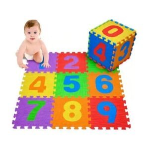 Piso de Goma Eva con Números 9 Piezas