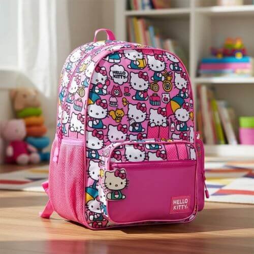 Mochila Escolar Espalda Hello Kitty 17" - Image 2