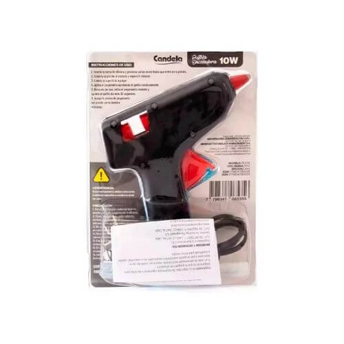 Pistola Chica Encoladora Silicona Candela 10w - Image 2